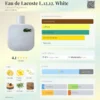 Lacoste Eau de Lacoste L.12.12. White notas Lacoste Eau de Lacoste L.12.12. White